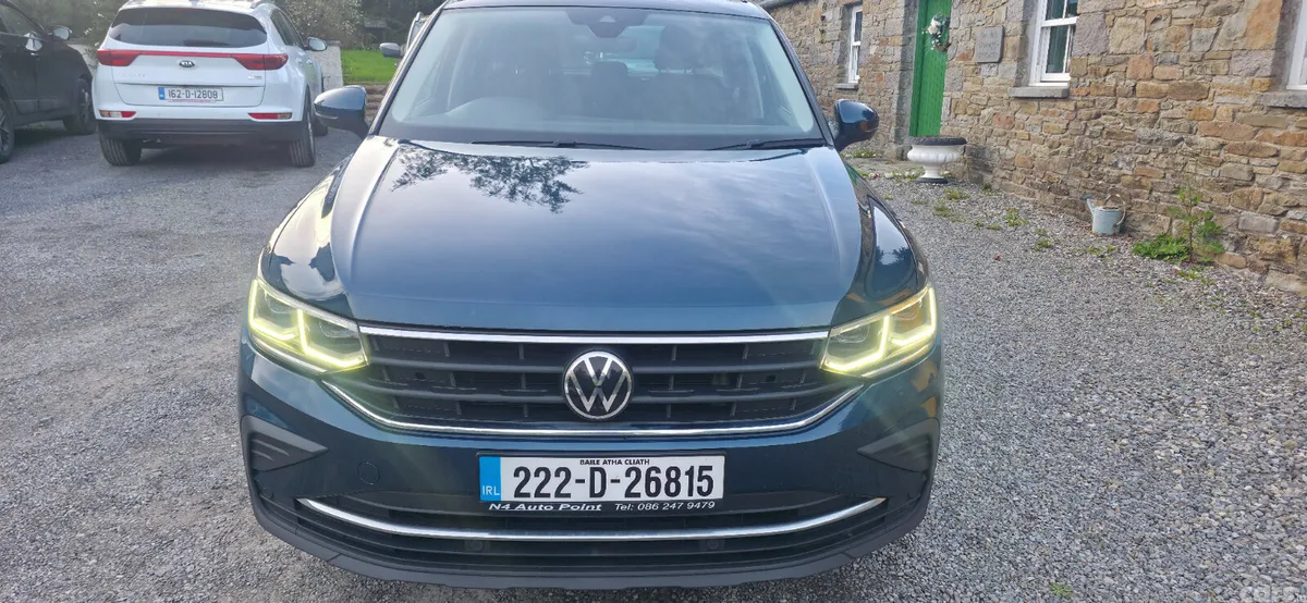 Volkswagen Tiguan SUV, Petrol Plug-in Hybrid, 2022, Blue
