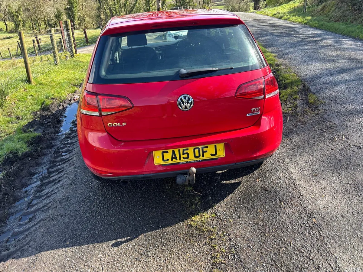 Volkswagen Golf Hatchback, Diesel, 2015, Red