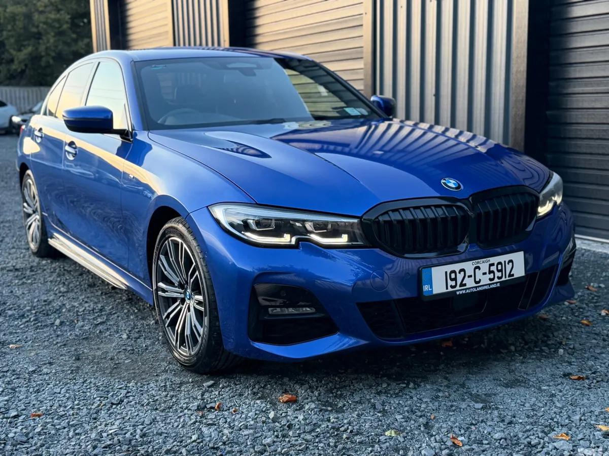 BMW 3-Series Saloon, Petrol Plug-in Hybrid, 2019, Blue