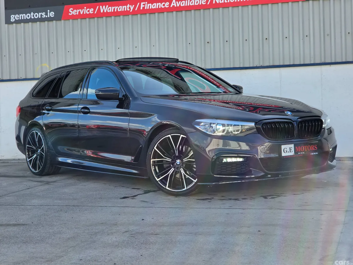 BMW 5-Series Estate, Diesel, 2019, Grey