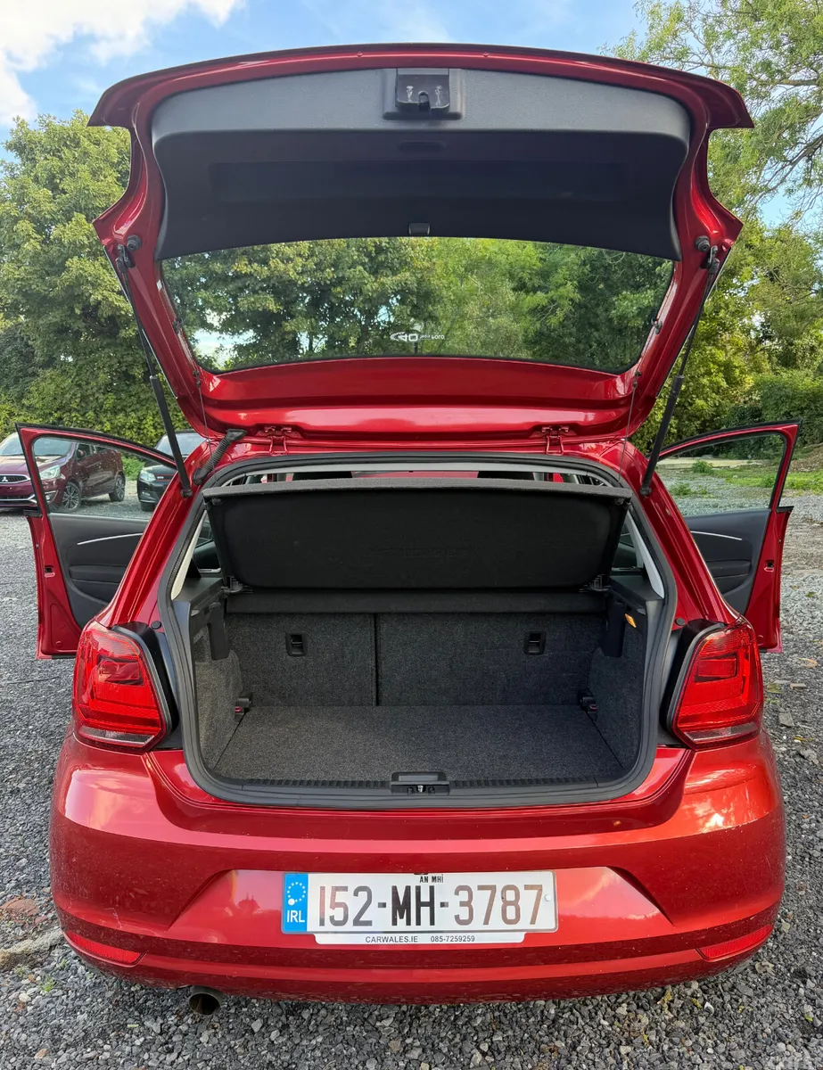 Volkswagen Polo Hatchback, Petrol, 2015, Orange
