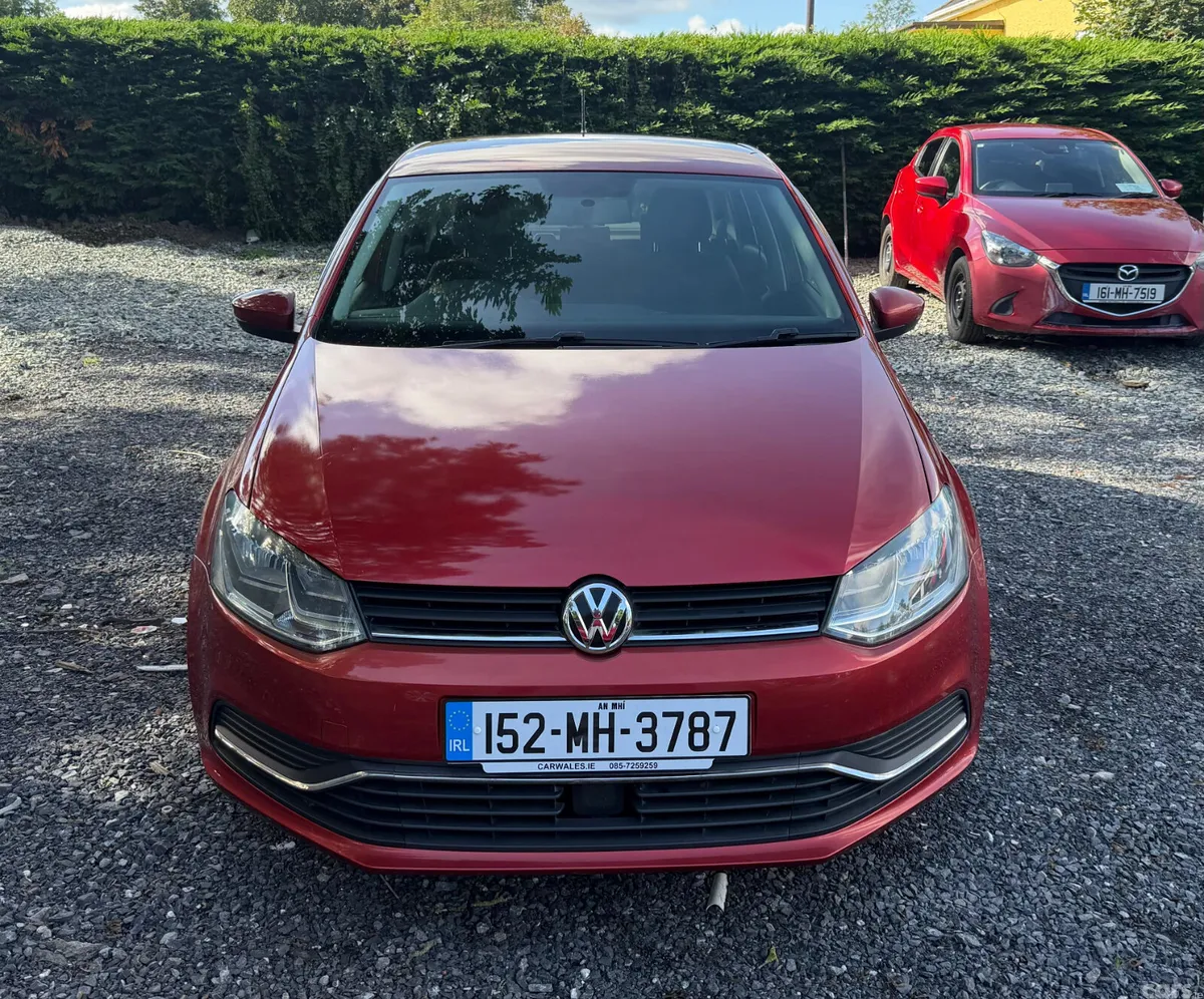 Volkswagen Polo Hatchback, Petrol, 2015, Orange