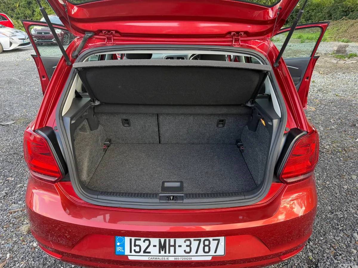 Volkswagen Polo Hatchback, Petrol, 2015, Orange