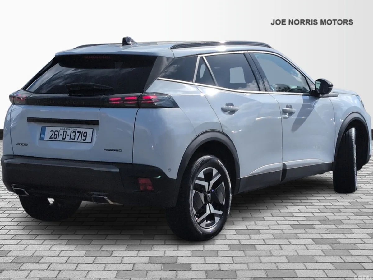 Peugeot 2008 SUV, Petrol Hybrid, 2026, White