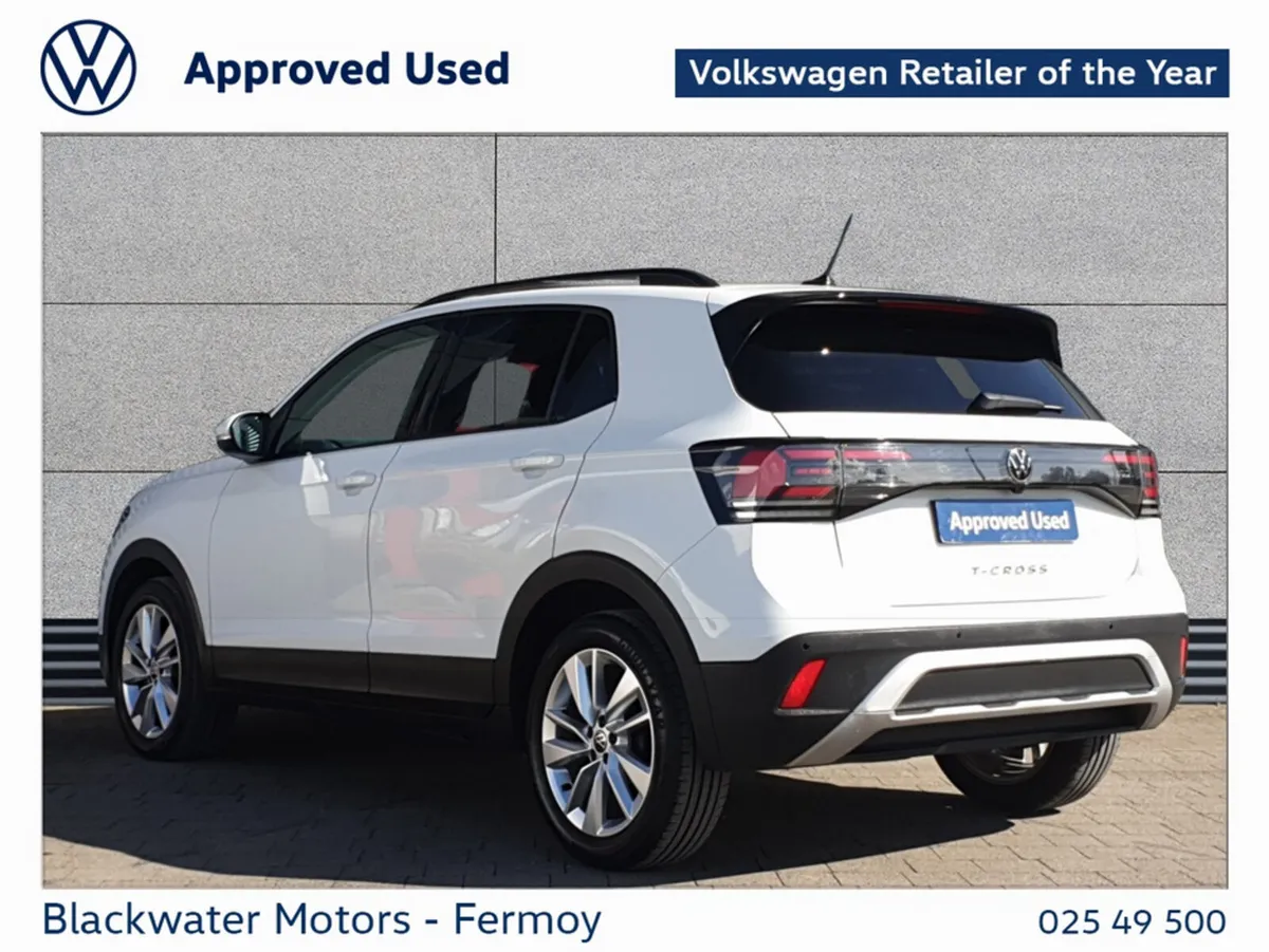 Volkswagen T-Cross SUV, Petrol, 2026, White