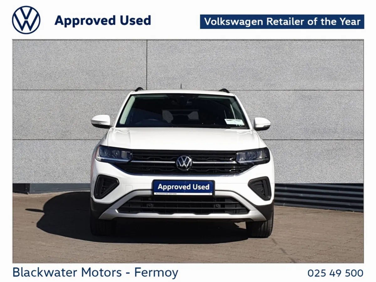 Volkswagen T-Cross SUV, Petrol, 2026, White
