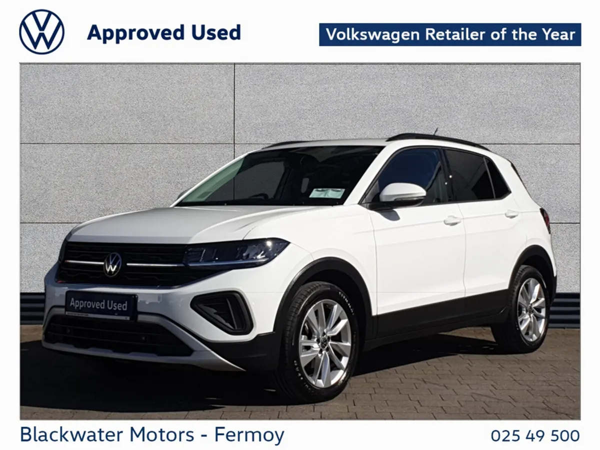 Volkswagen T-Cross SUV, Petrol, 2026, White