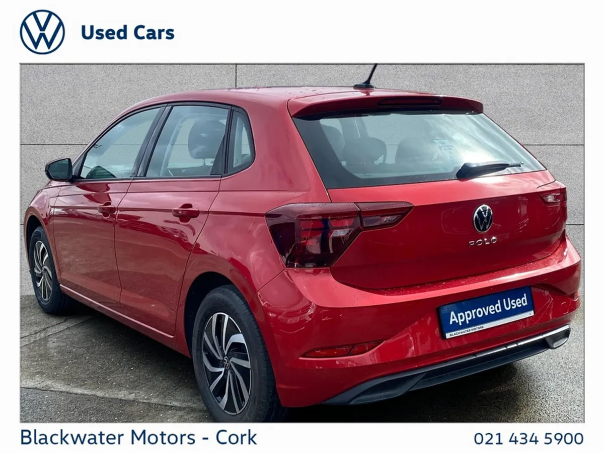 Volkswagen Polo Hatchback, Petrol, 2023, Red