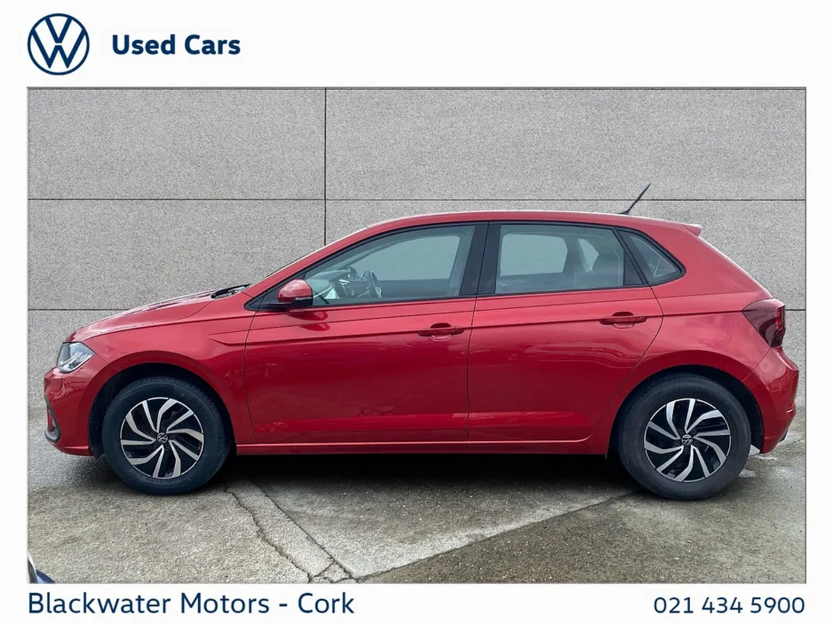 Volkswagen Polo Hatchback, Petrol, 2023, Red