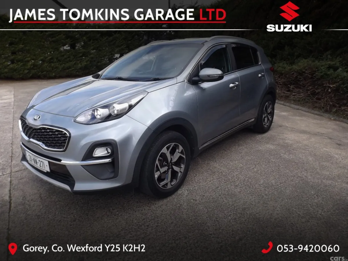 Kia Sportage MPV, Diesel Hybrid, 2021, Grey