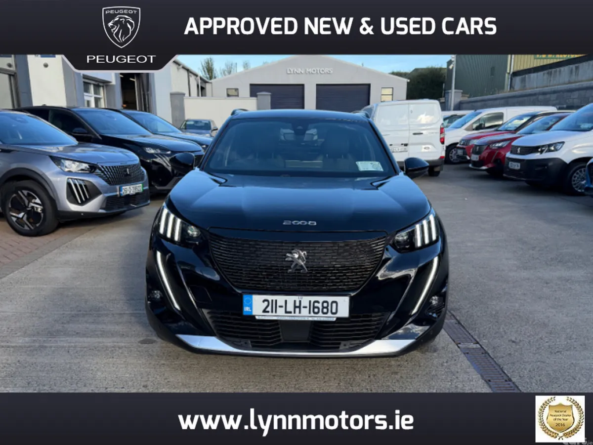 Peugeot 2008 MPV, Electric, 2021, Black