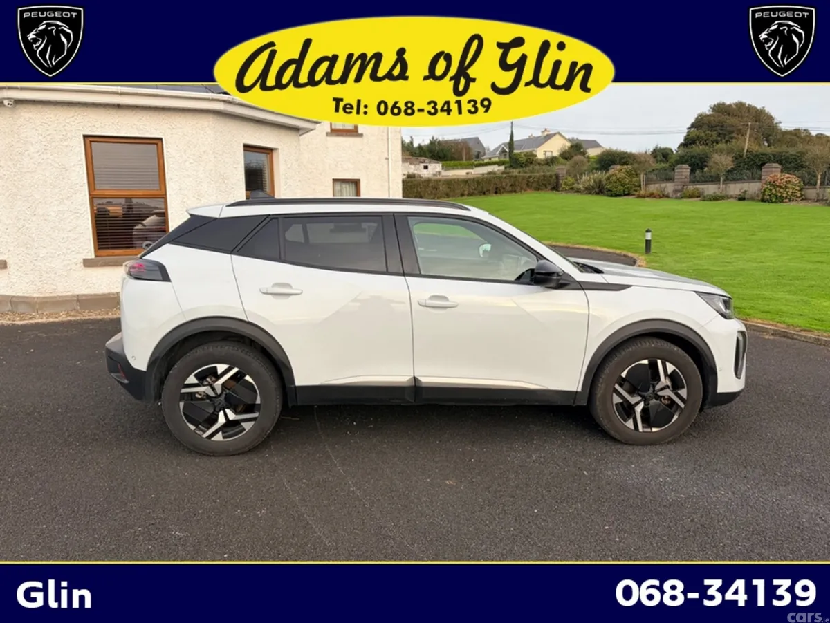 Peugeot 2008 SUV, Petrol Hybrid, 2026, White