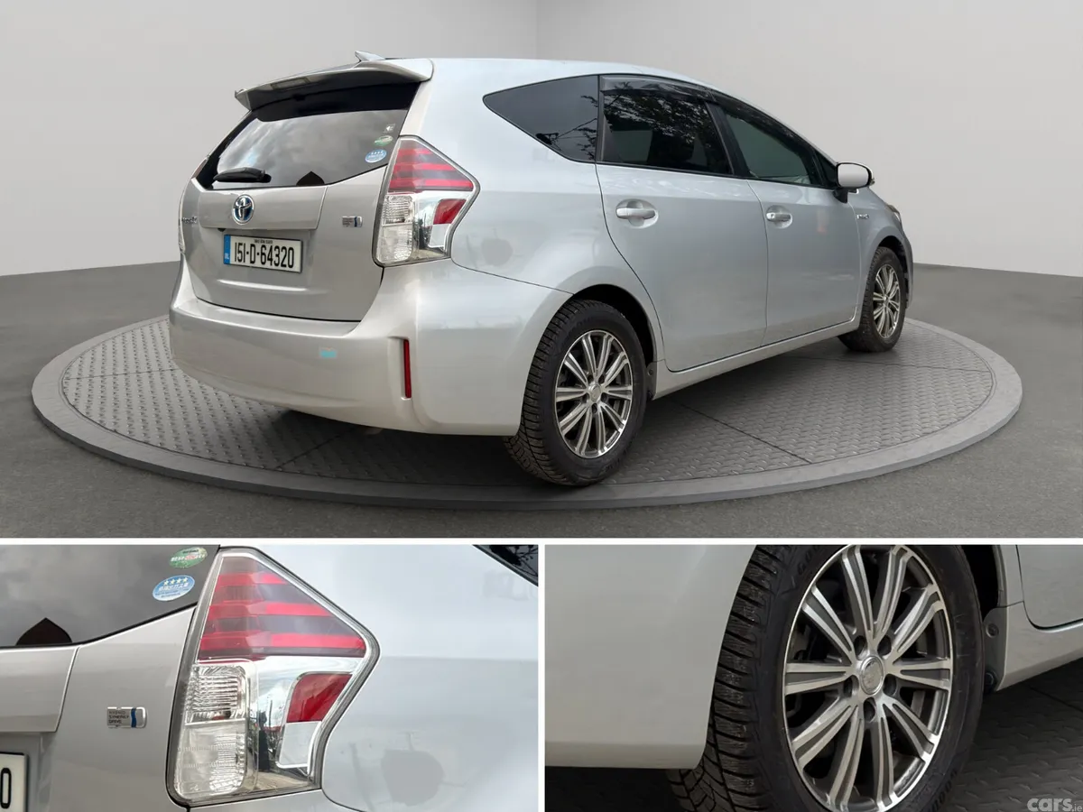 Toyota Prius MPV, Petrol Hybrid, 2015, Silver