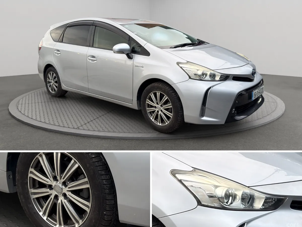 Toyota Prius MPV, Petrol Hybrid, 2015, Silver