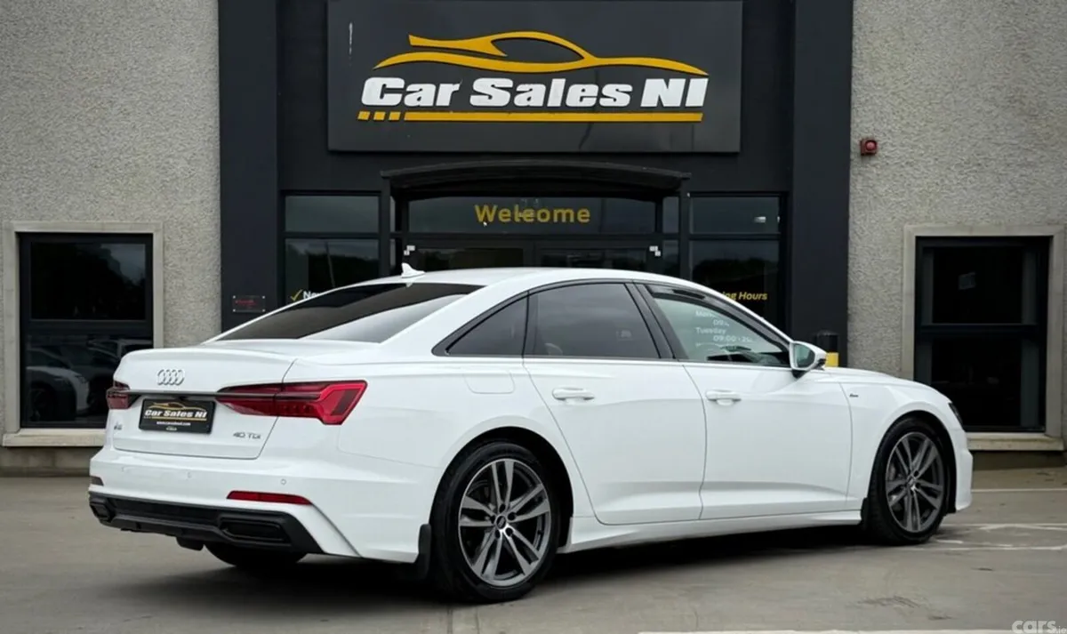 Audi A6 Saloon, Diesel Hybrid, 2021, White