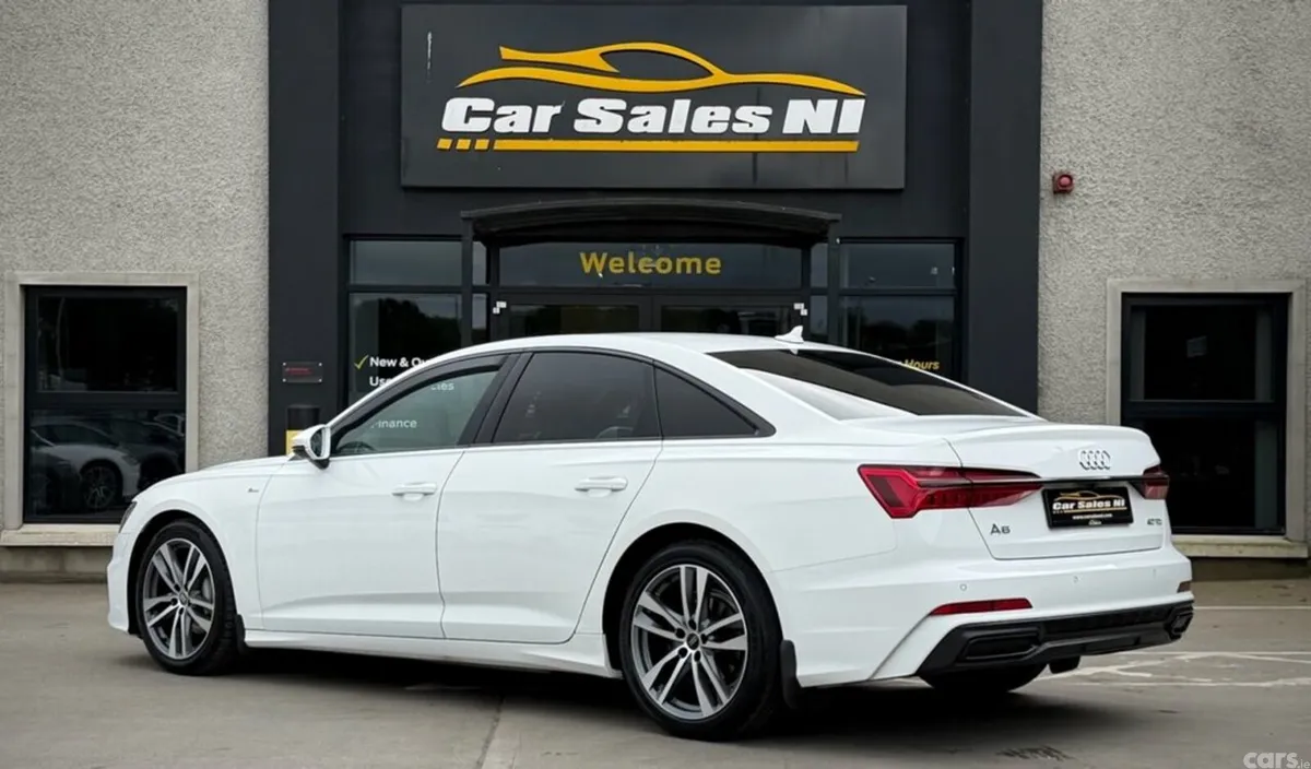 Audi A6 Saloon, Diesel Hybrid, 2021, White