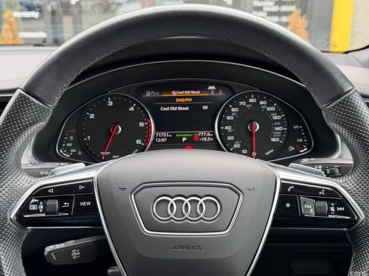 Audi A6 Saloon, Diesel Hybrid, 2021, White