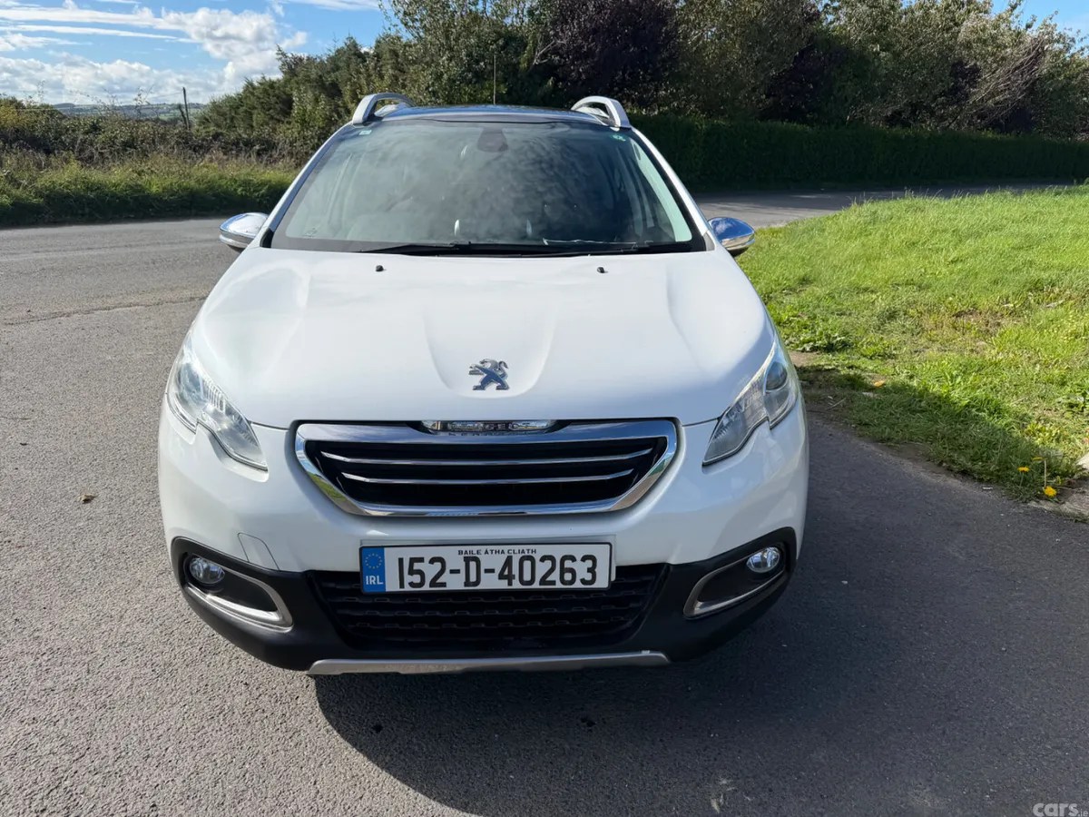 Peugeot 2008 SUV, Petrol, 2015, White
