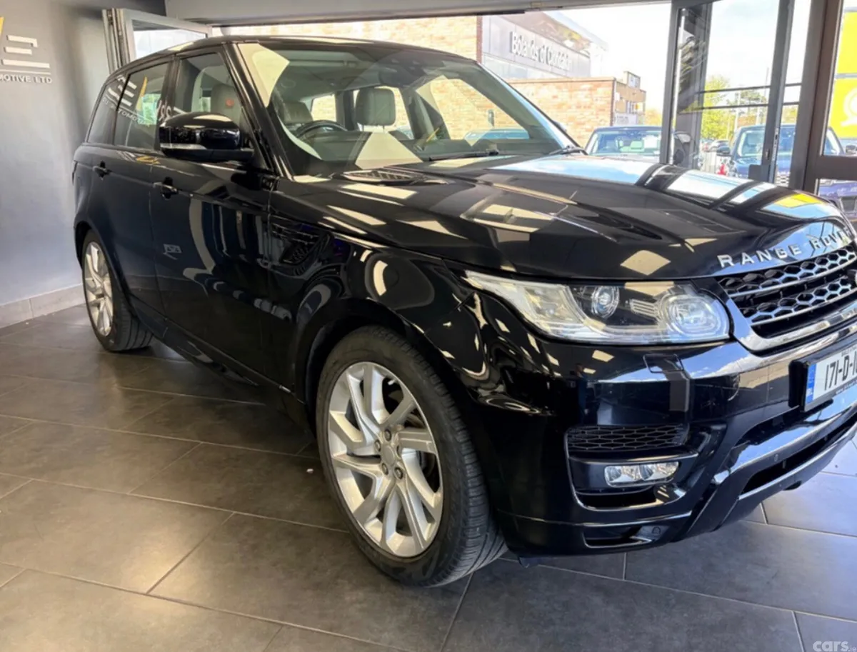 Land Rover Range Rover Sport SUV, Diesel, 2017, Black