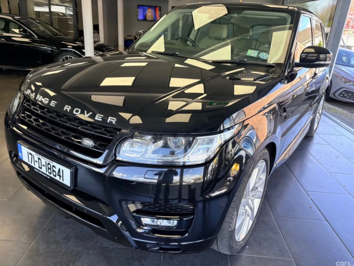 Land Rover Range Rover Sport SUV, Diesel, 2017, Black