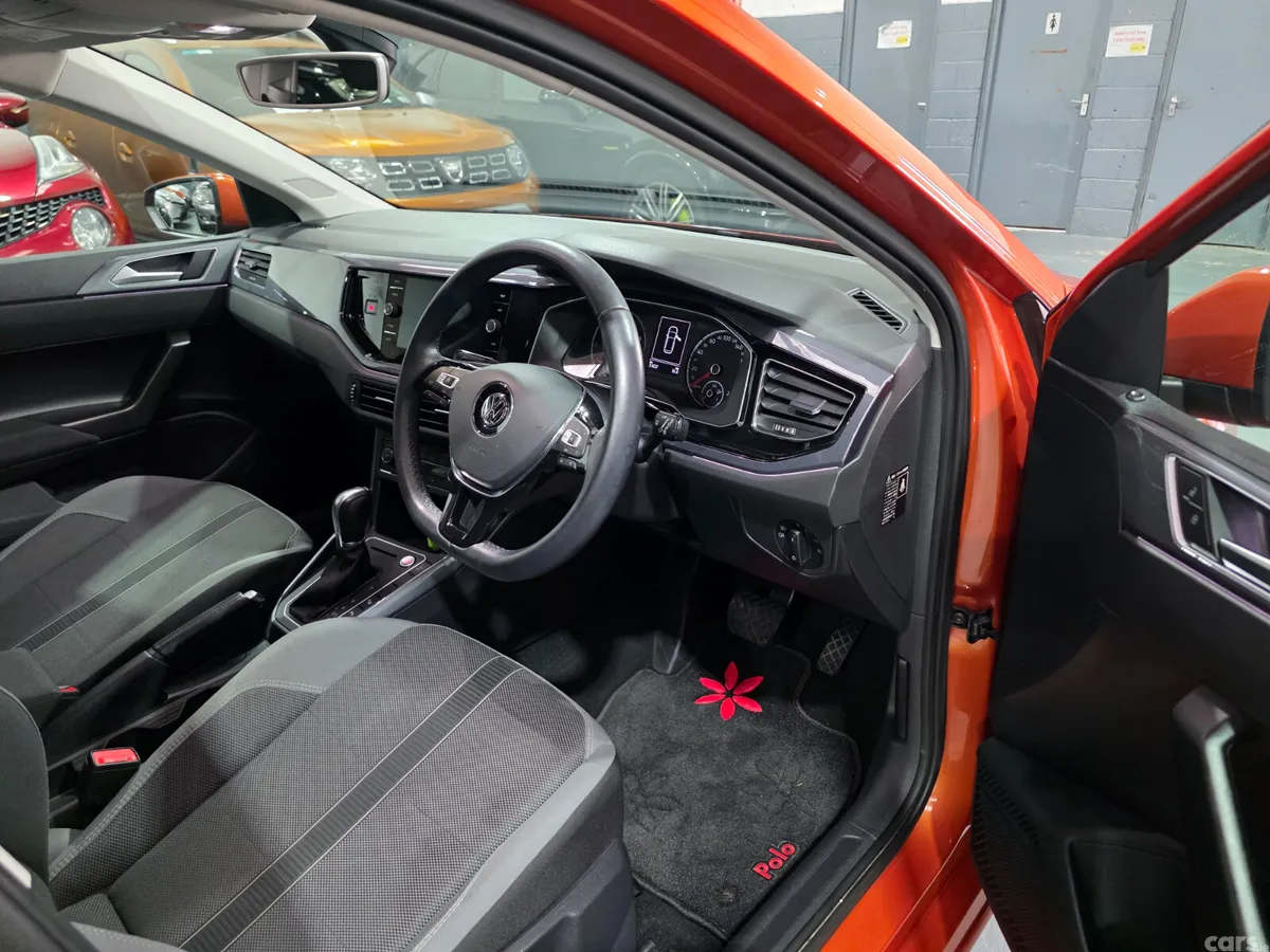 Volkswagen Polo Hatchback, Petrol, 2018, Orange