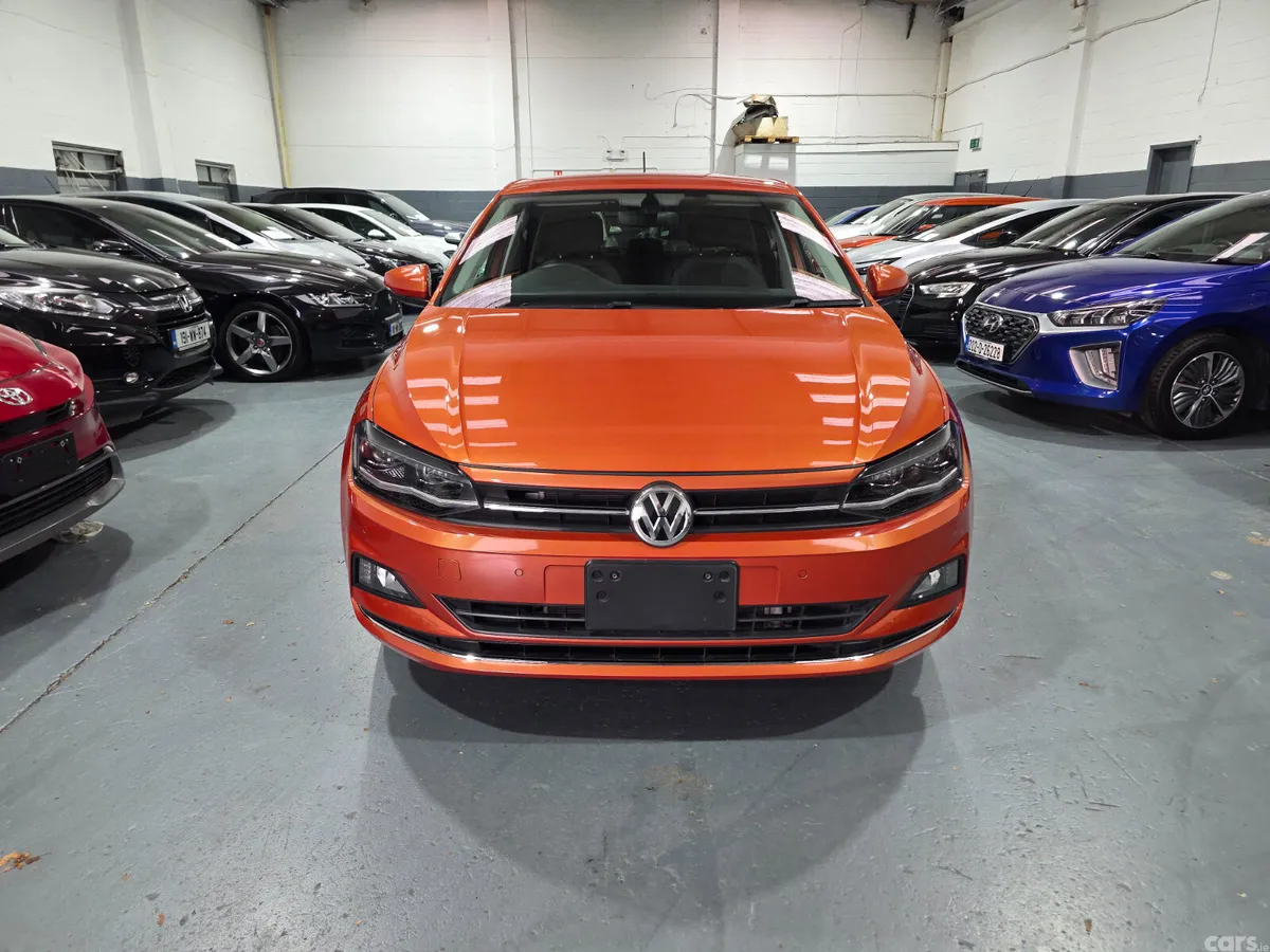 Volkswagen Polo Hatchback, Petrol, 2018, Orange