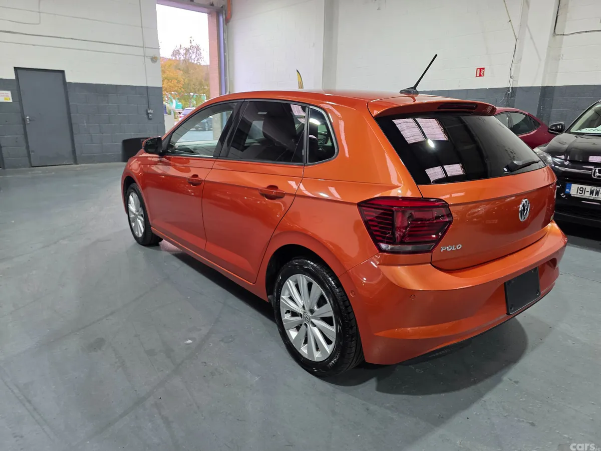 Volkswagen Polo Hatchback, Petrol, 2018, Orange