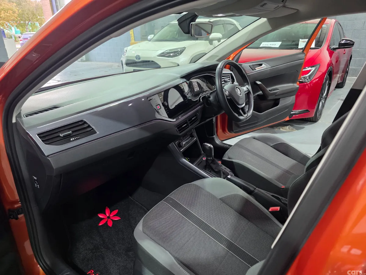 Volkswagen Polo Hatchback, Petrol, 2018, Orange