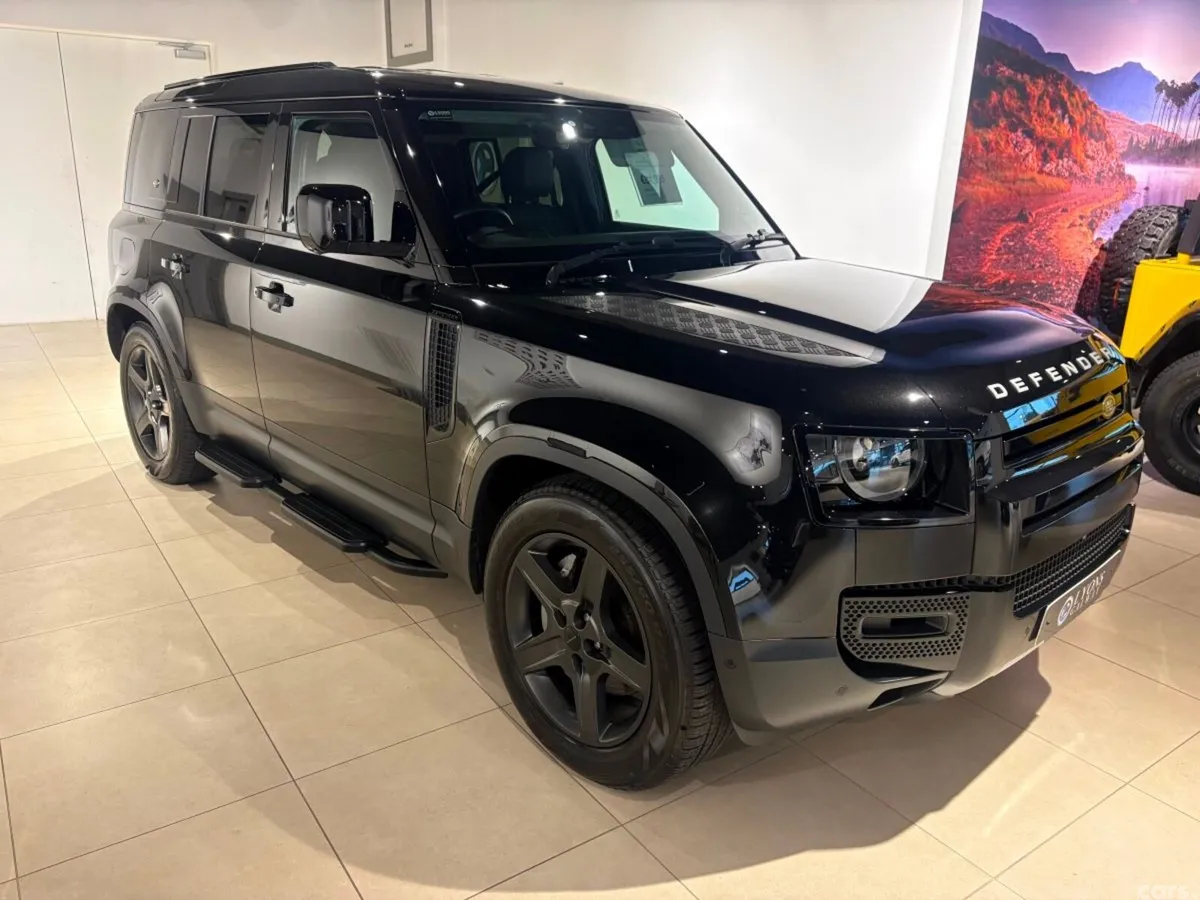Land Rover Defender SUV, Petrol Plug-in Hybrid, 2024, Black