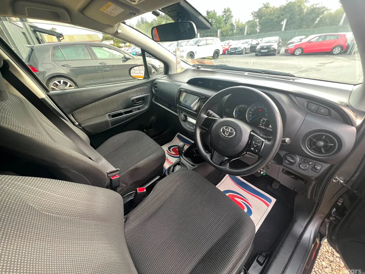 Toyota Vitz Hatchback, Petrol Hybrid, 2018, Silver