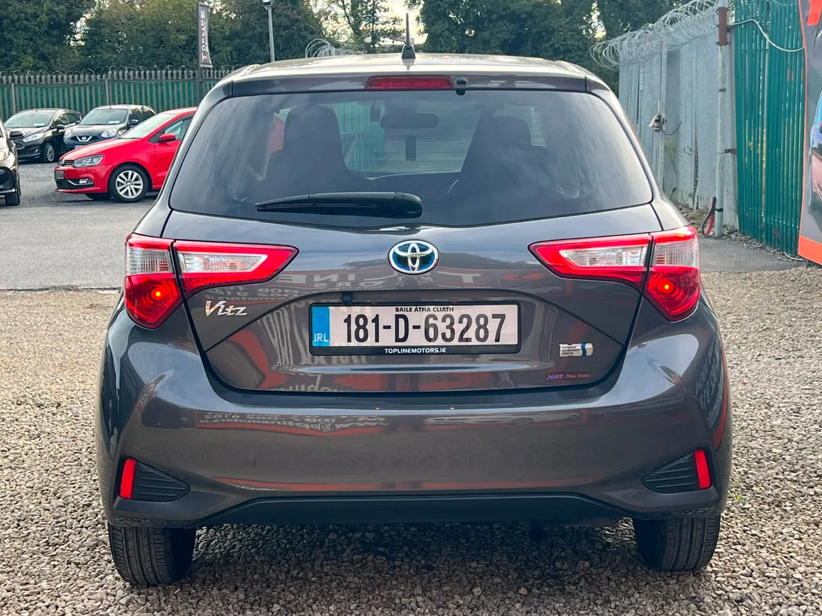 Toyota Vitz Hatchback, Petrol Hybrid, 2018, Silver