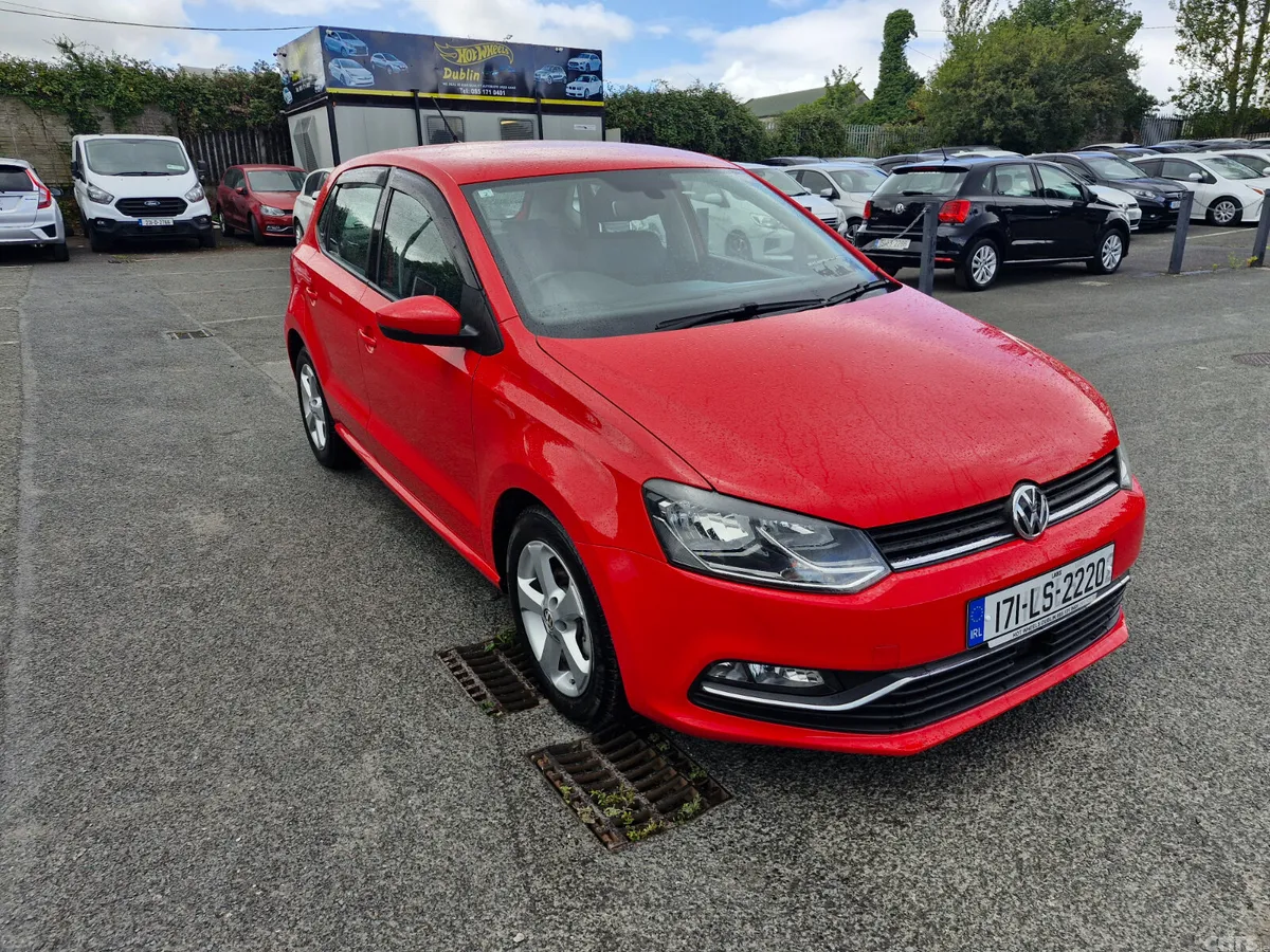 Volkswagen Polo Hatchback, Petrol, 2017, Red
