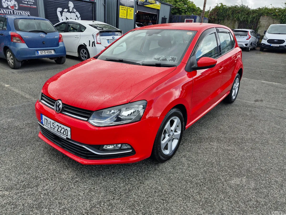 Volkswagen Polo Hatchback, Petrol, 2017, Red