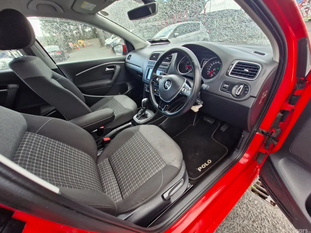 Volkswagen Polo Hatchback, Petrol, 2017, Red