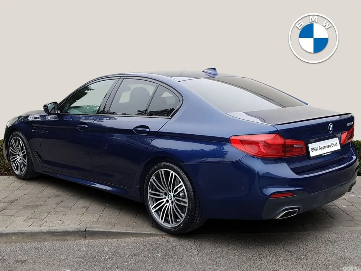 BMW 5-Series Saloon, Diesel, 2020, Blue