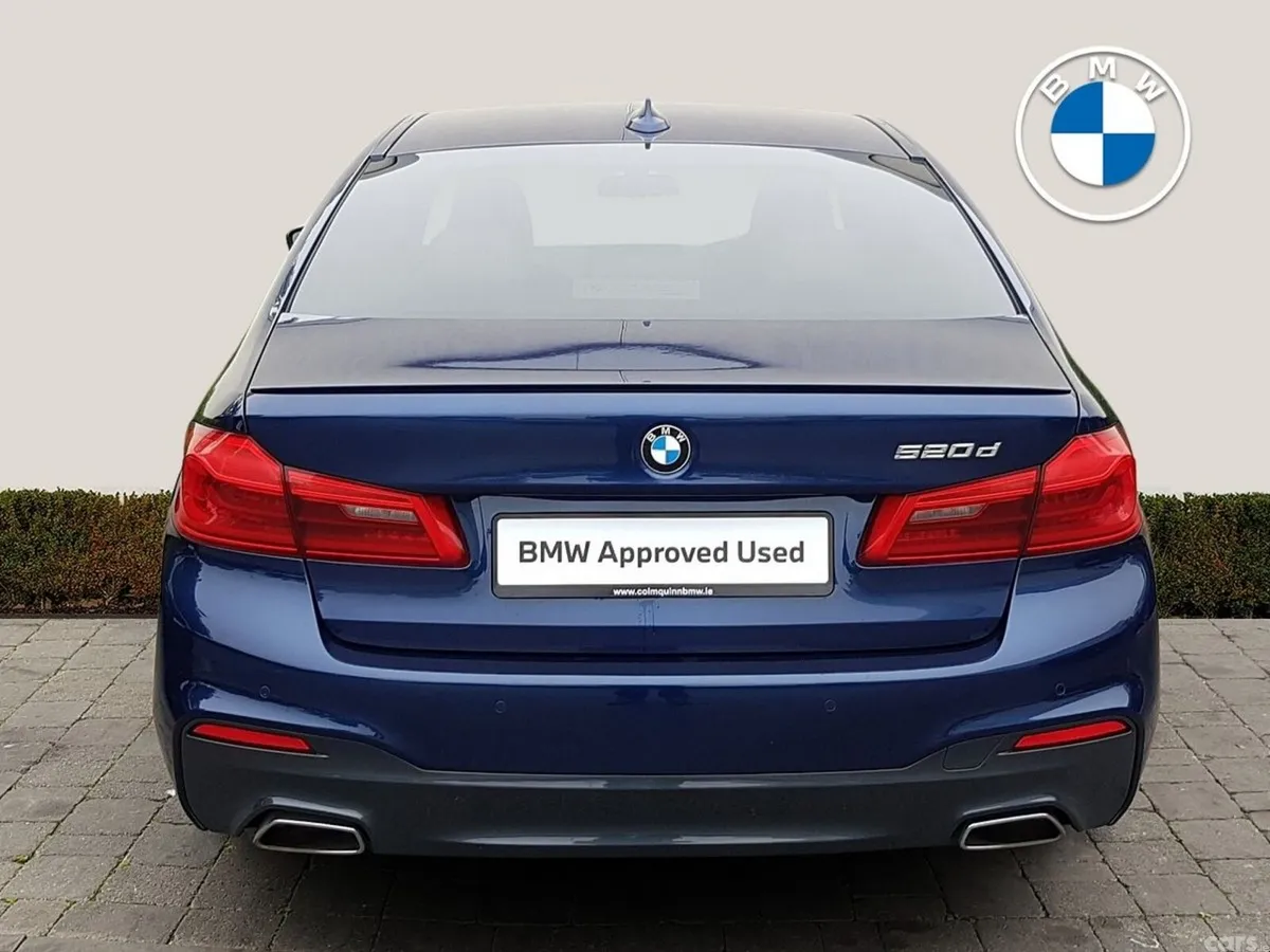 BMW 5-Series Saloon, Diesel, 2020, Blue