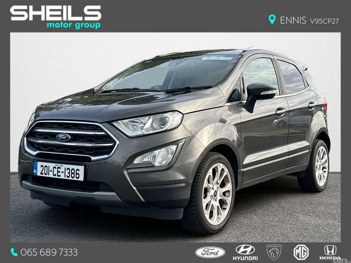 Ford EcoSport SUV, Diesel, 2020, Grey