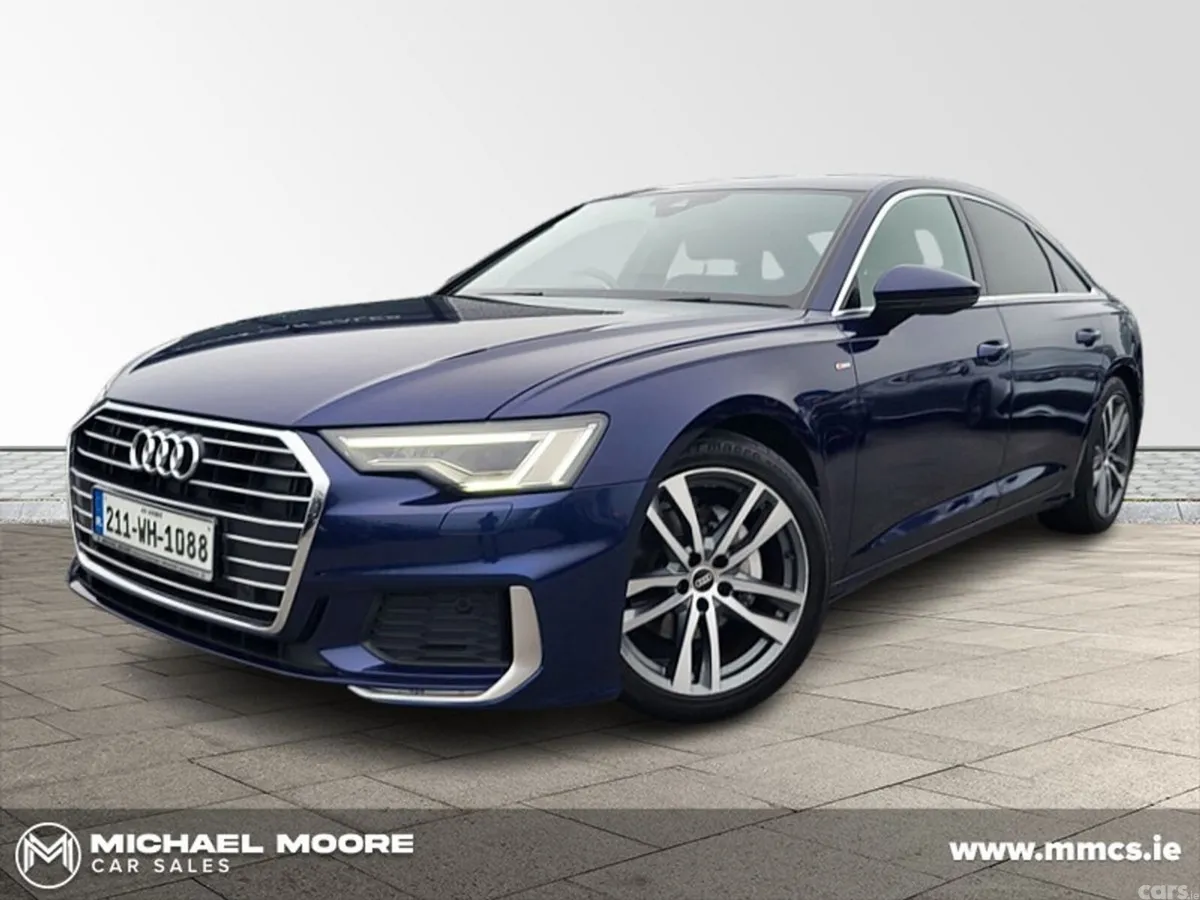 Audi A6 Saloon, Diesel, 2021, Blue