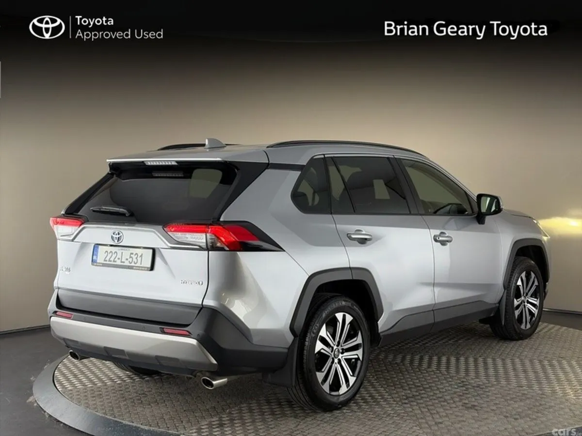 Toyota RAV4 SUV, Petrol Hybrid, 2022, Silver