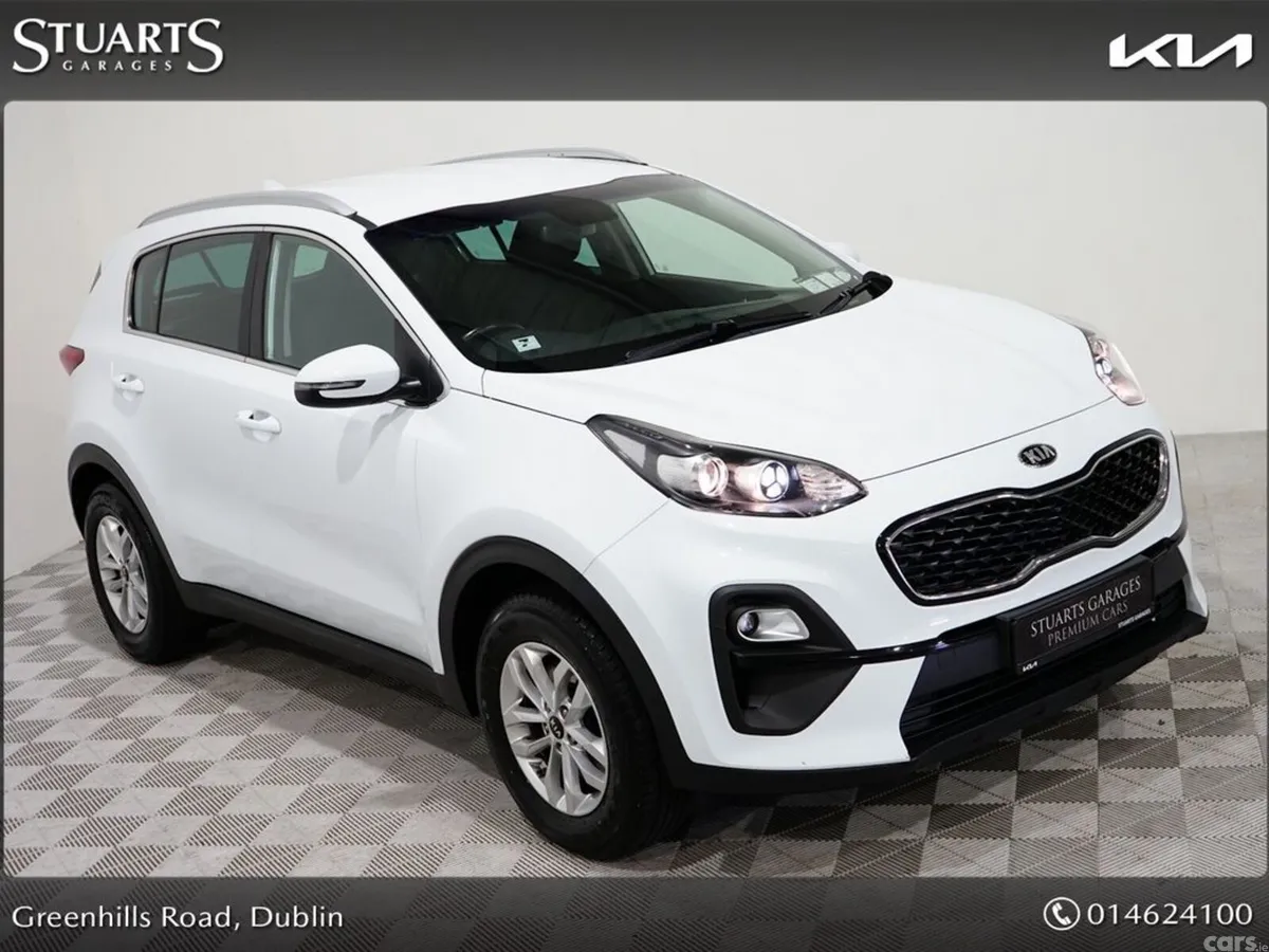 Kia Sportage MPV, Diesel Hybrid, 2021, White