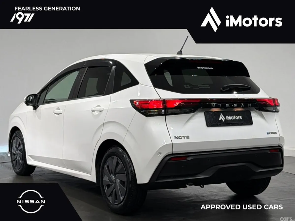 Nissan Note Hatchback, Petrol Hybrid, 2021, White
