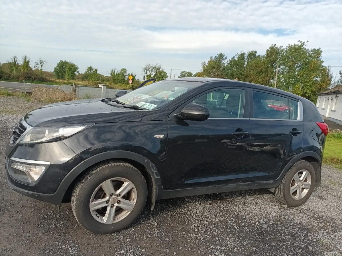 Kia Sportage SUV, Diesel, 2015, Black