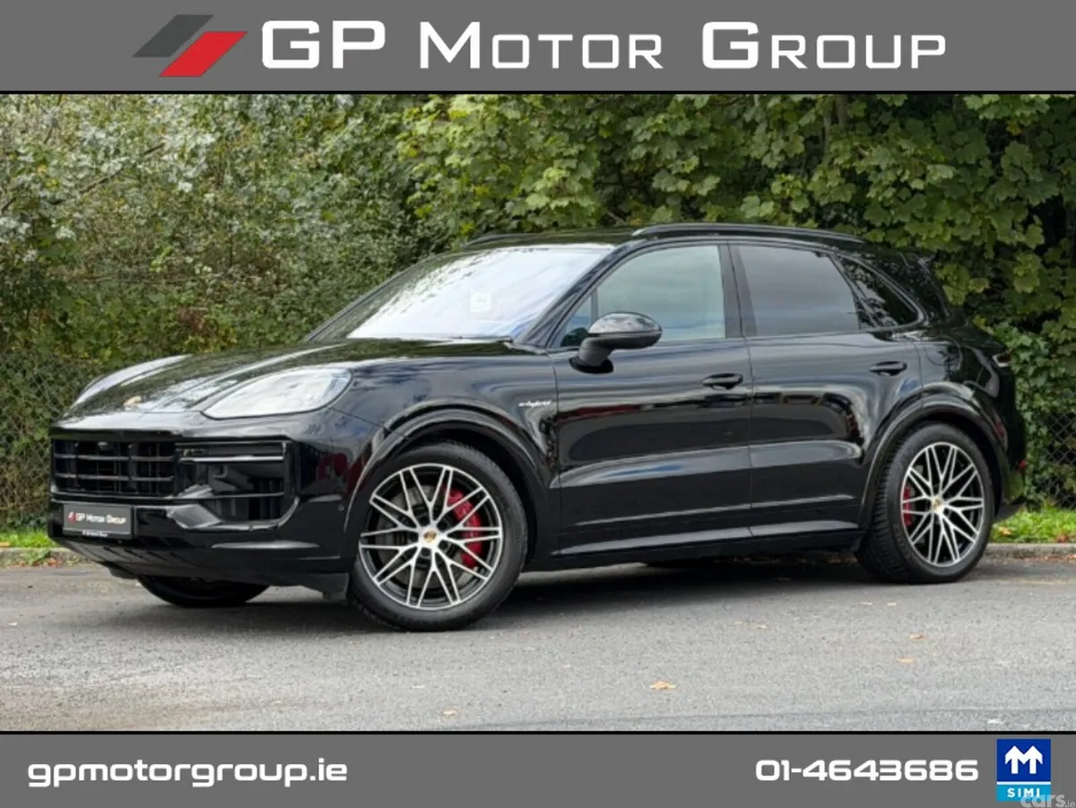 Porsche Cayenne Estate, Petrol Plug-in Hybrid, 2024, Black