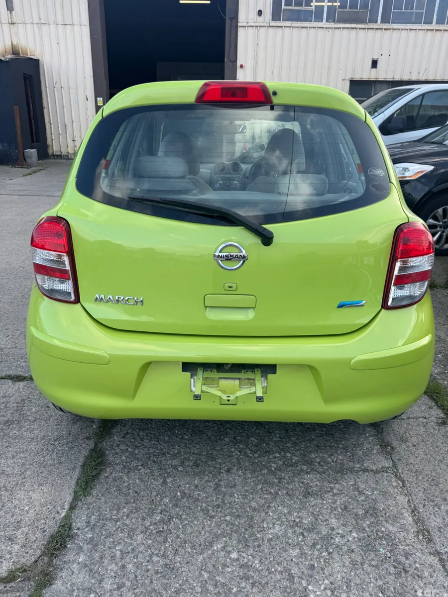 Nissan March Hatchback, Petrol, 2013, Green