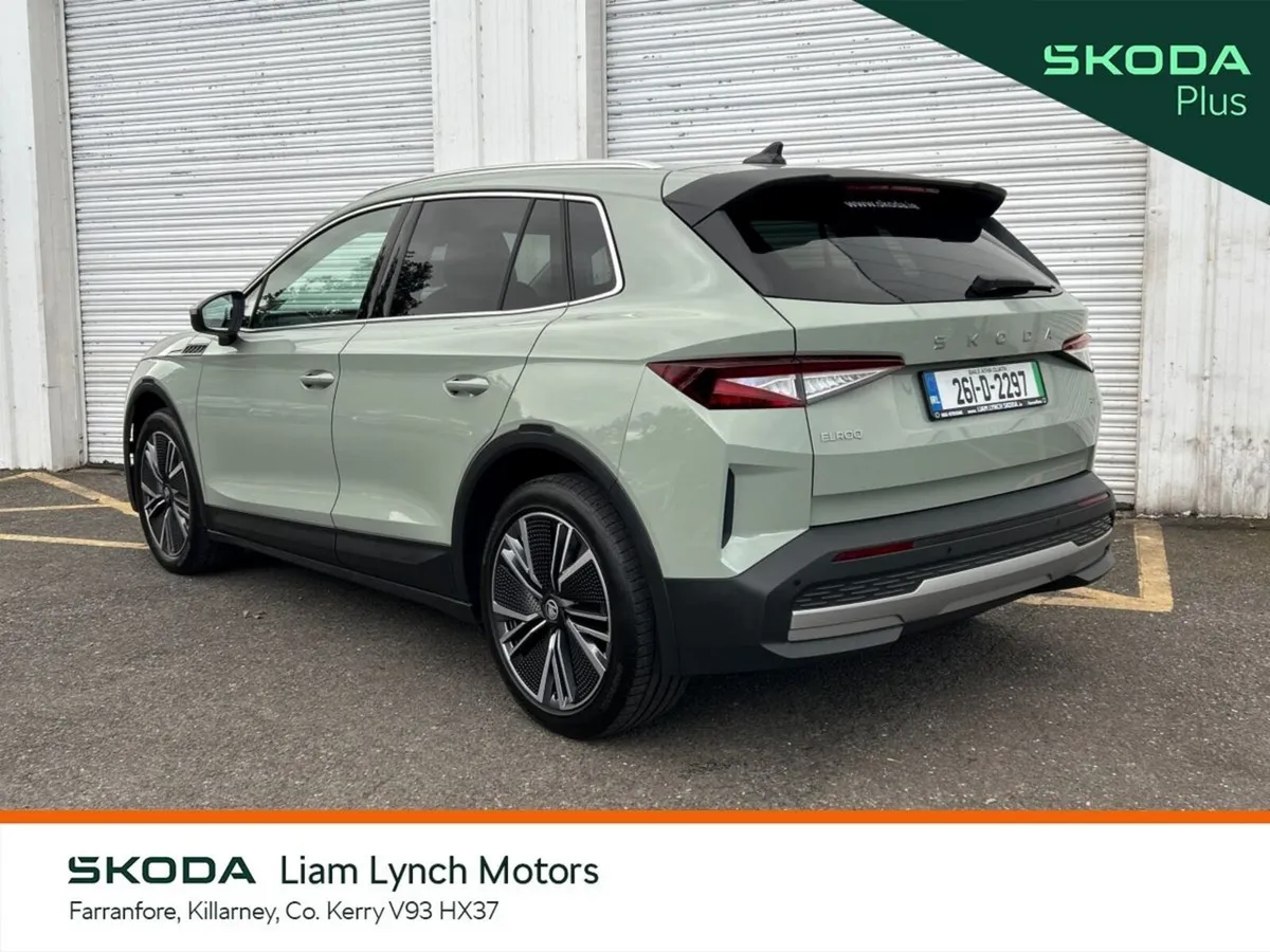 Skoda Elroq SUV, Electric, 2026, Green
