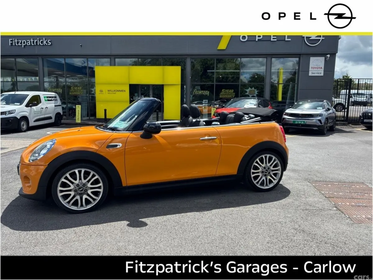 Mini Cooper Convertible, Diesel, 2017, Orange