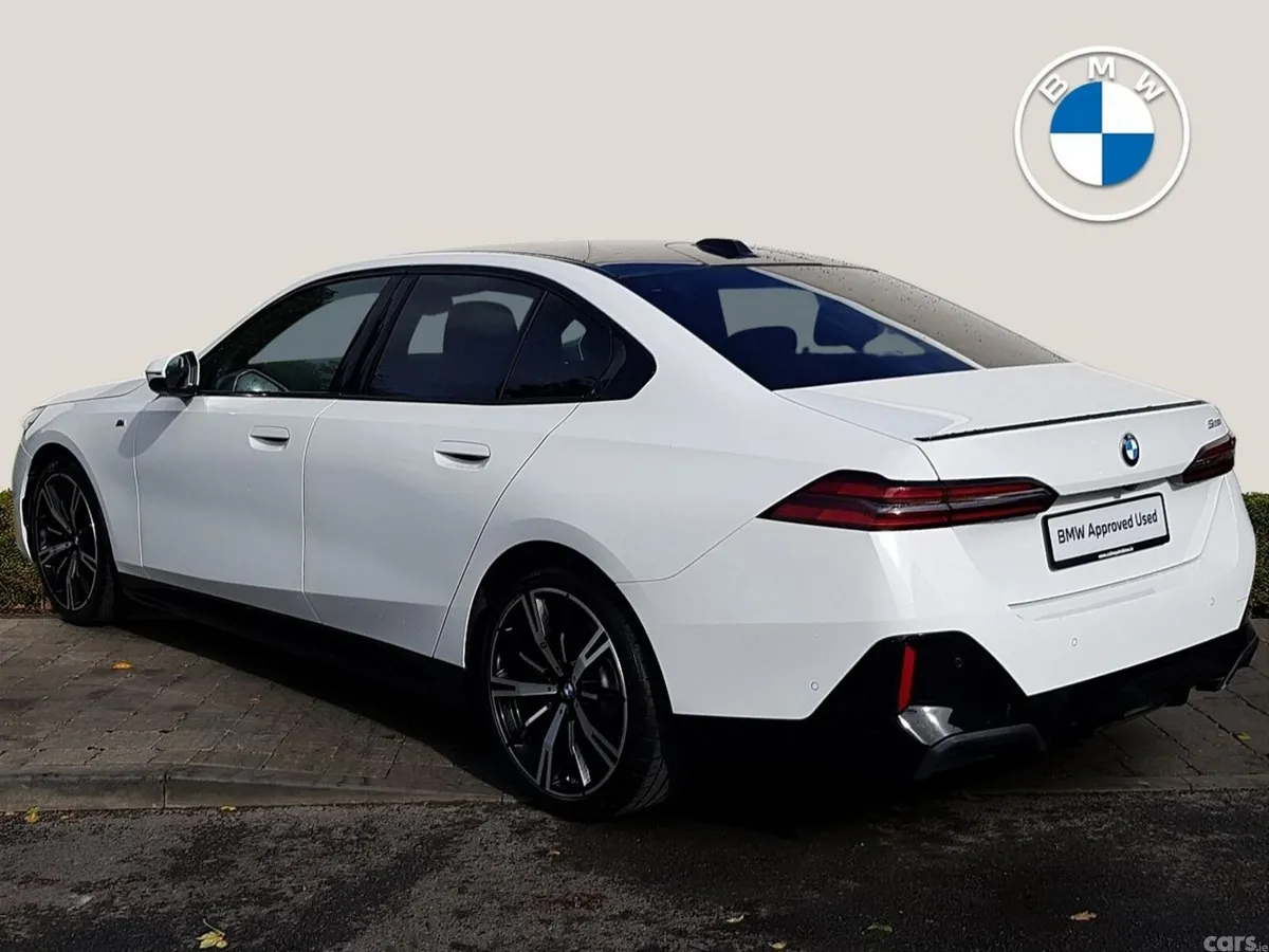 BMW 5-Series Saloon, Petrol, 2024, White