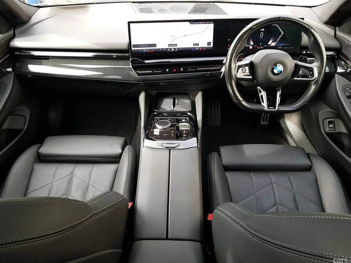 BMW 5-Series Saloon, Petrol, 2024, White