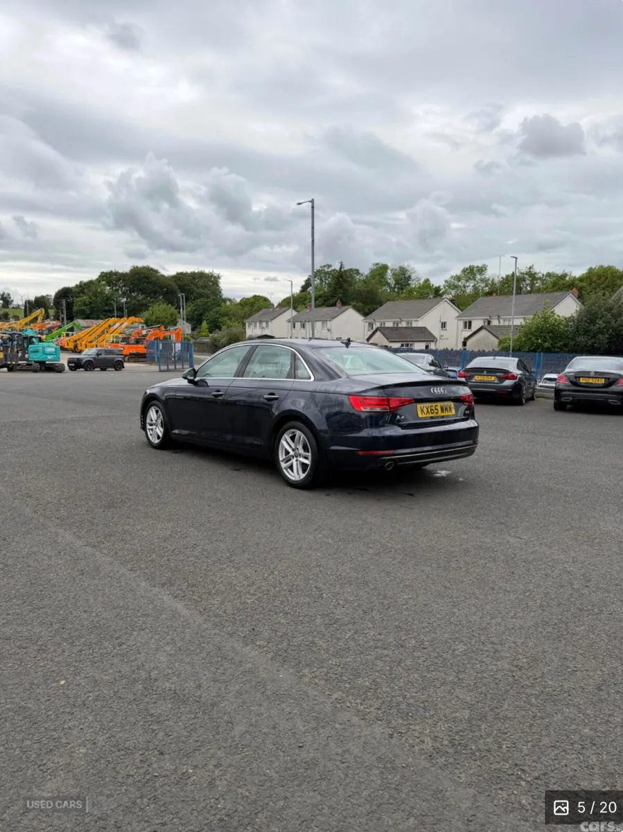 Audi A4 Saloon, Diesel, 2016, Blue