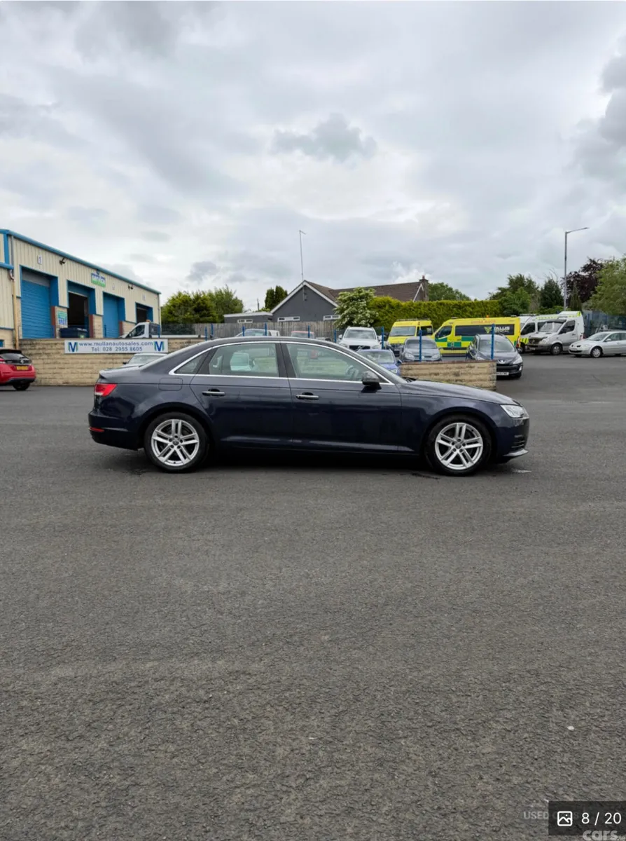 Audi A4 Saloon, Diesel, 2016, Blue